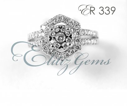 แหวนเพชรหญิง ER339